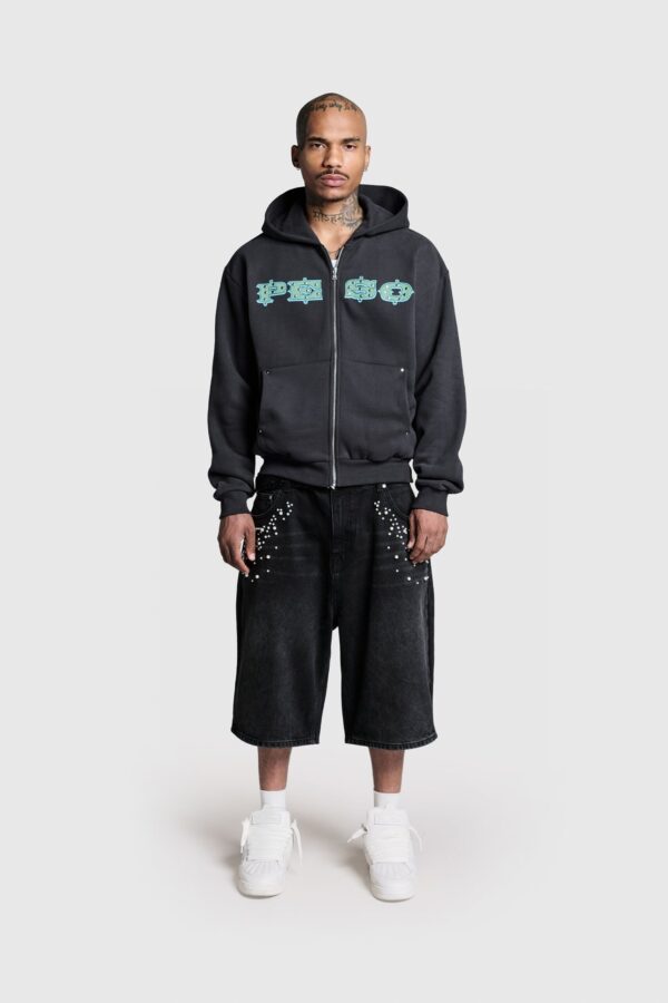 mavolo Studded Zip – Stylish & Durable Zipper Detail
