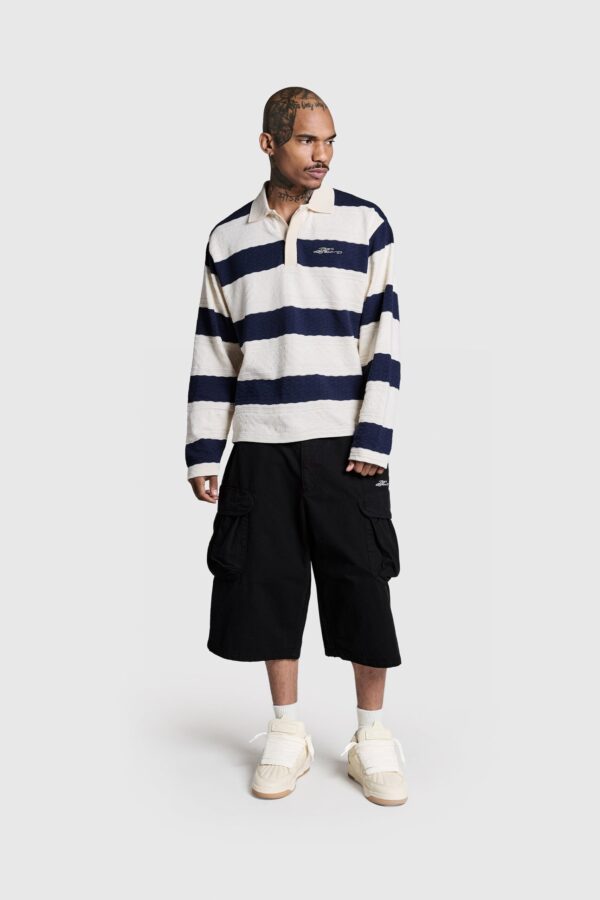 mavolo Knit Rugby Long Sleeve – Stylish & Comfortable Casual Shirt - Image 4