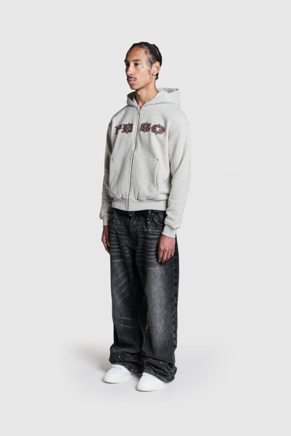 mavolo Studded Zip – Stylish Zipper Detail for Trendy Looks - Image 2